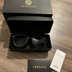 Versace studded sunglasses